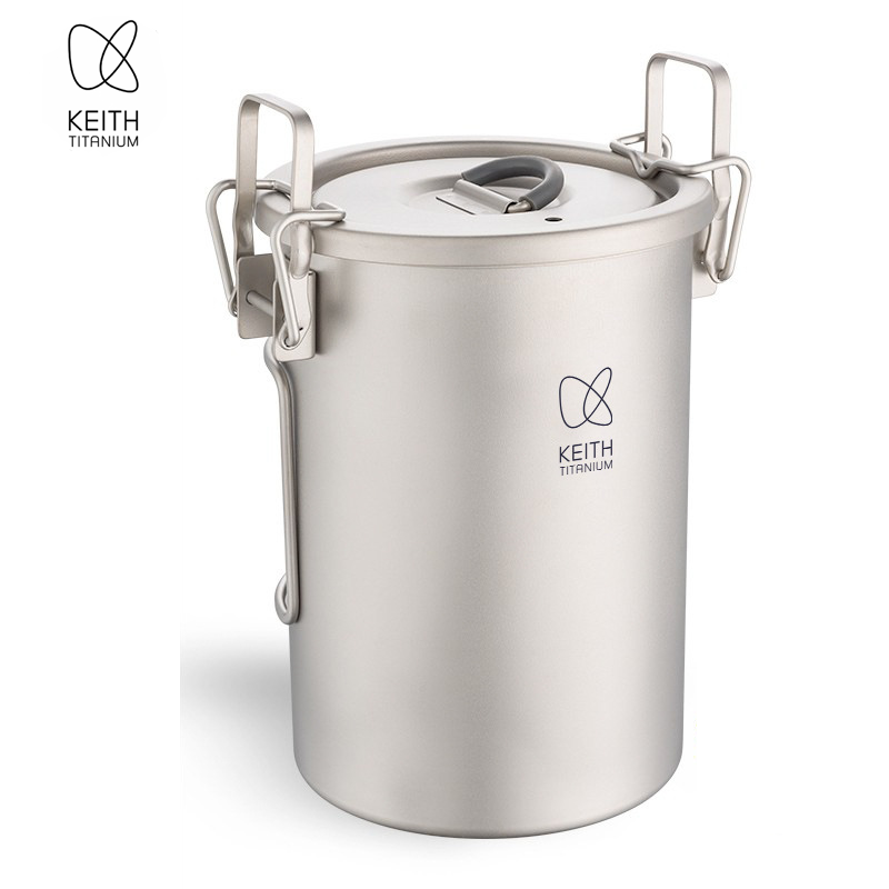Camping Cooking Appliances - Olla para Arroz KEITH de Titanio