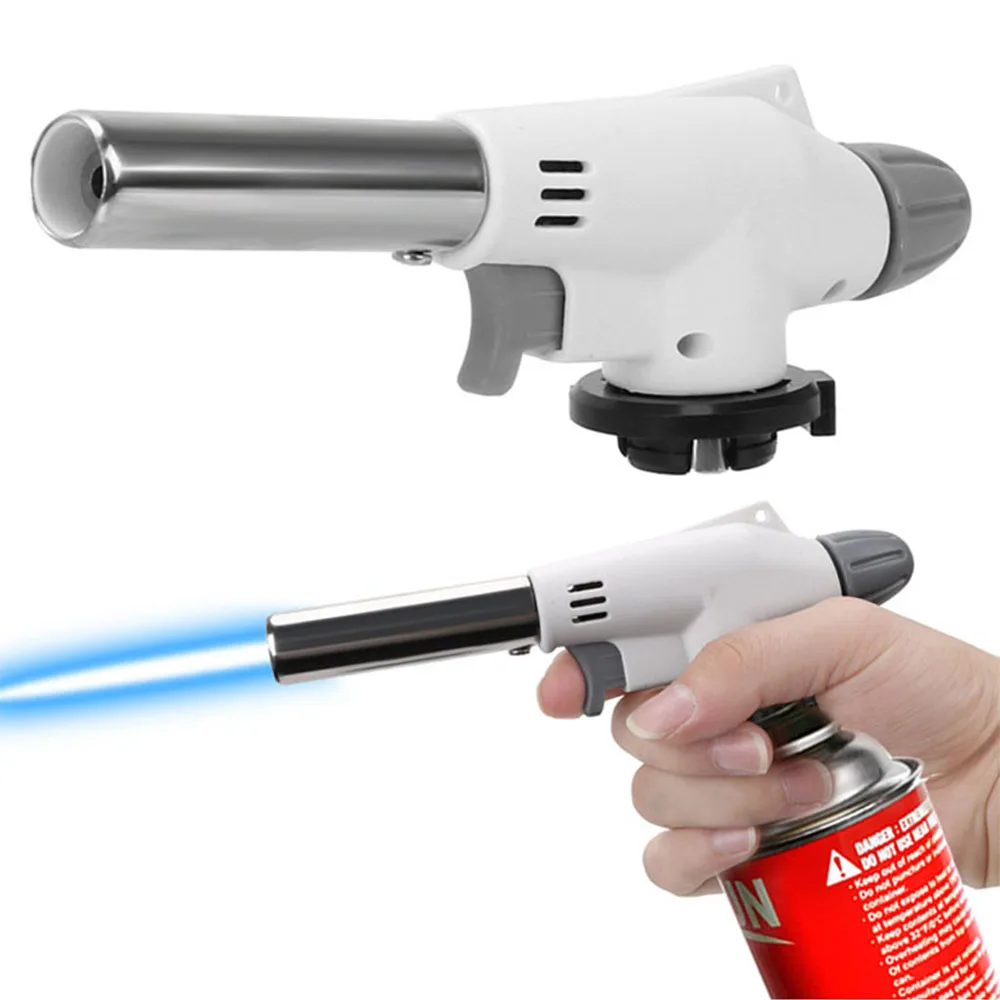 Camping Cooking Burner - Pistola de llama de Metal portátil,