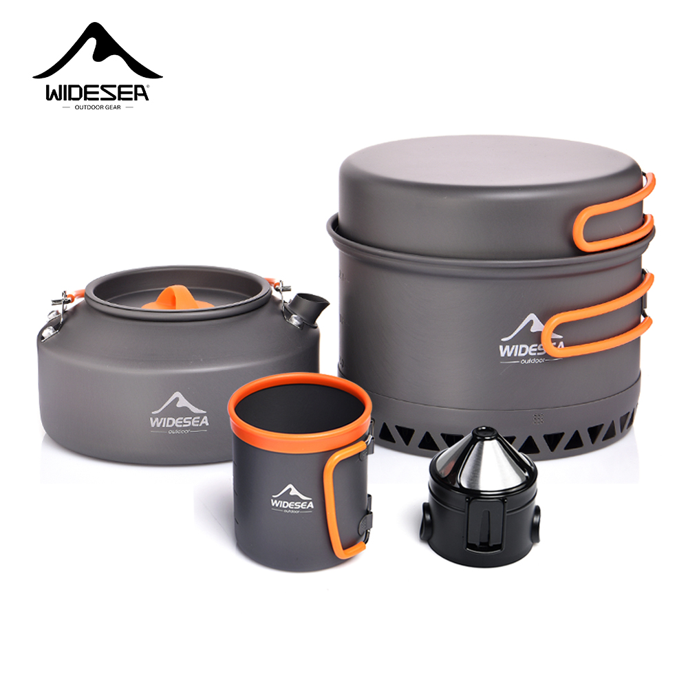 Camping Cooking Utilities - Vajilla para acampar, juego de utensilios