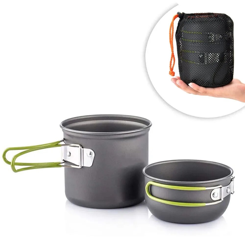 Camping Cooking Essentials - Utensilios de cocina para acampar, juego