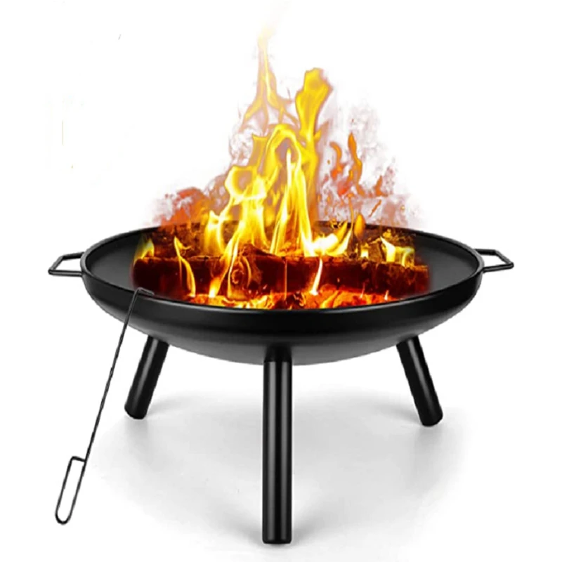 Camping Cooking Basket - Cuenco para fuego de 24 pulgadas
