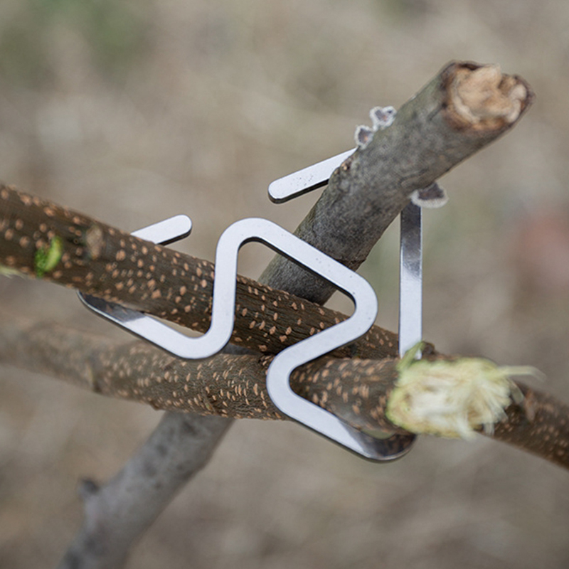 Camping Cooking Hanger - Gancho integrado multifuncional para acampar al