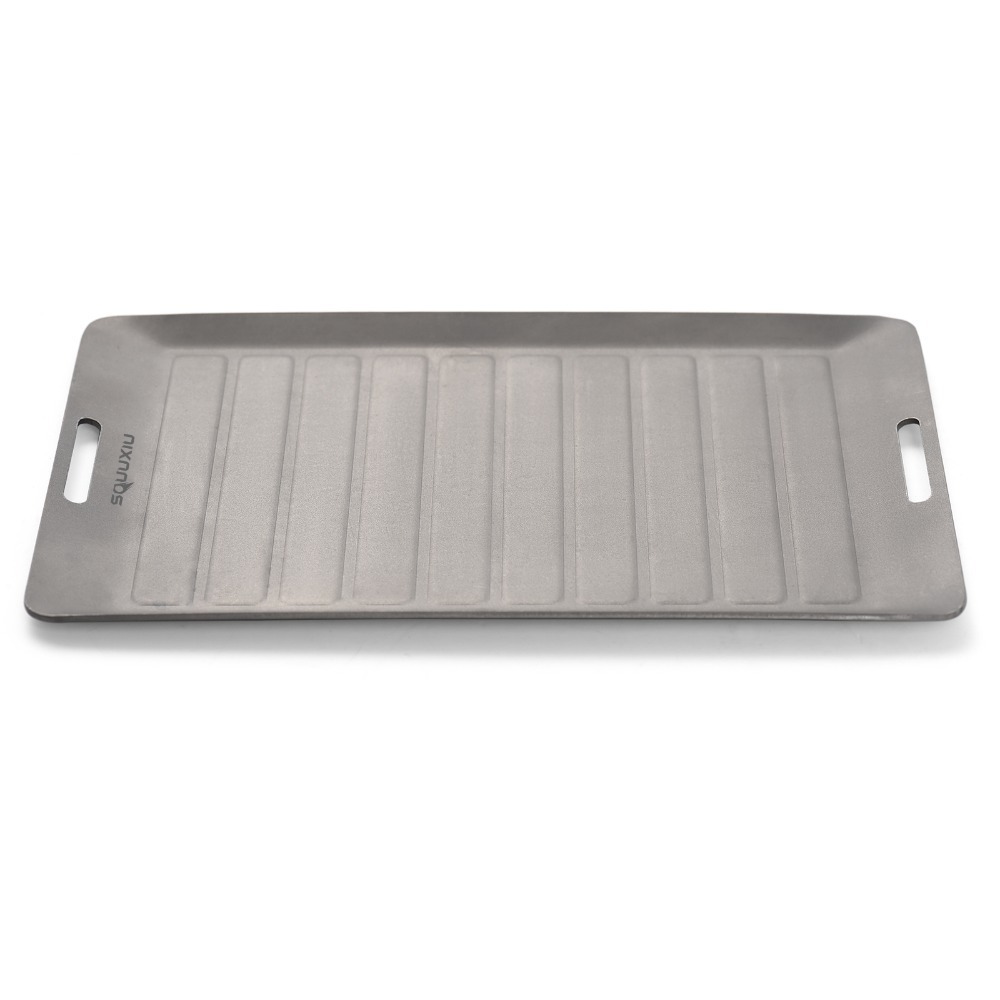 Camping Cooking Pan - Sartén de titanio duradera para acampar,