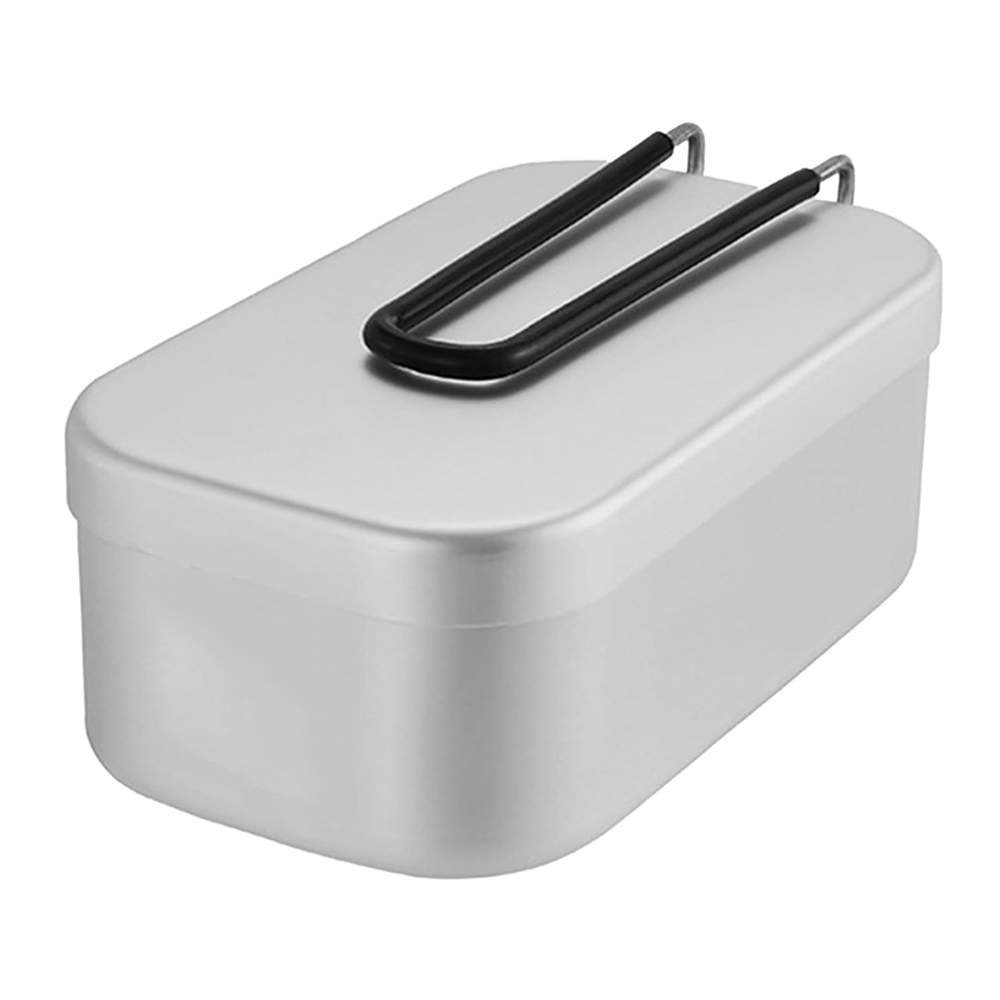 Camping Cooking Kit - Fiambreras de aluminio de 800ML, utensilios