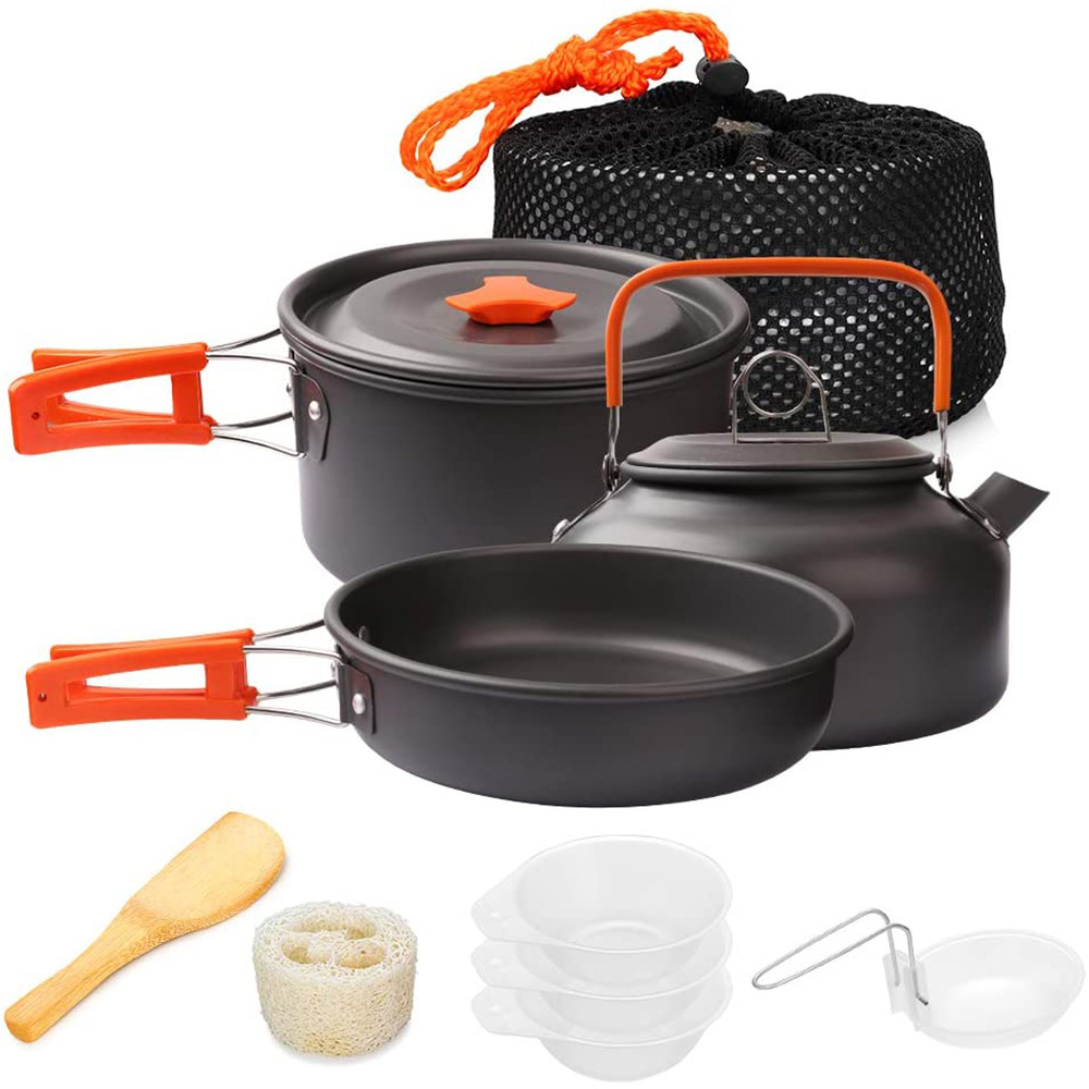 Camping Cooking Essentials - 1 Uds./1 Juego de utensilios de