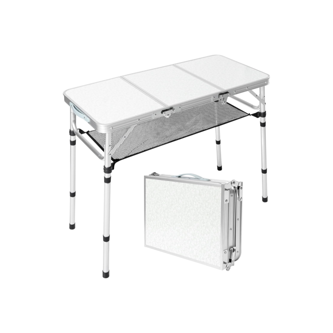 Camping Cooking Table With Storage - Mesa Plegable para Camping con Red