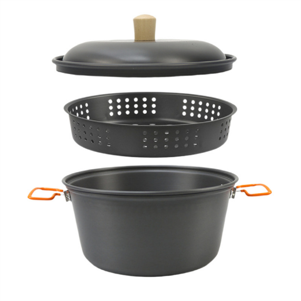 Camping Cooking Essentials - Juego de ollas de cocina para