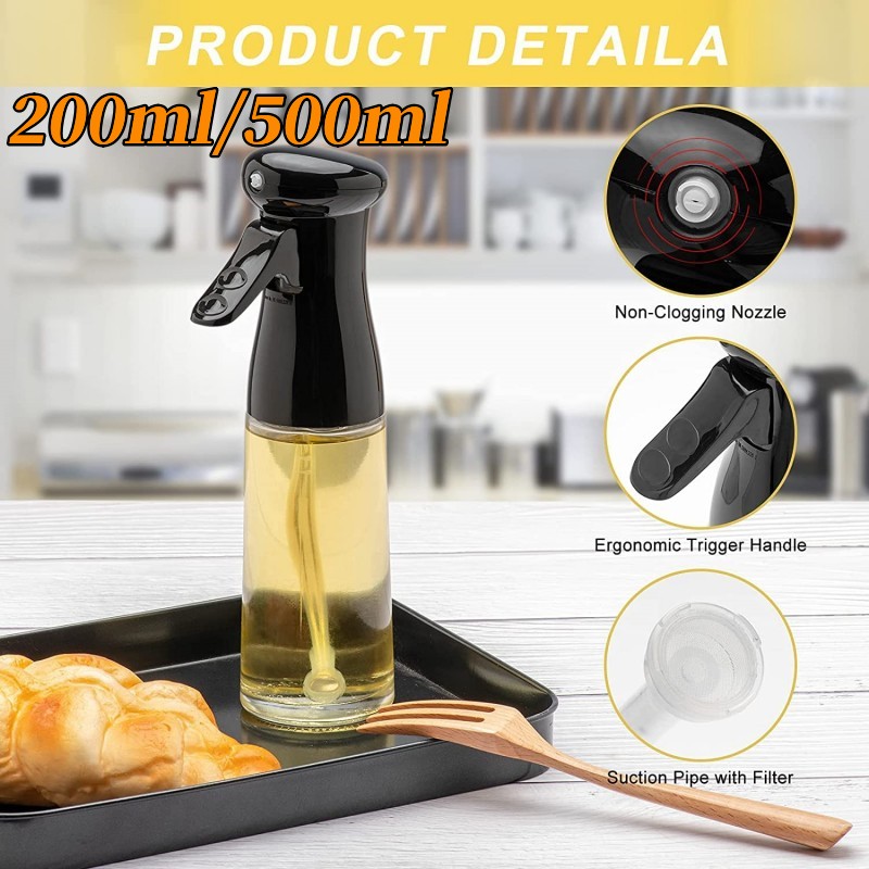 Camping Cooking Oil Bottle - Botella pulverizadora de aceite para el