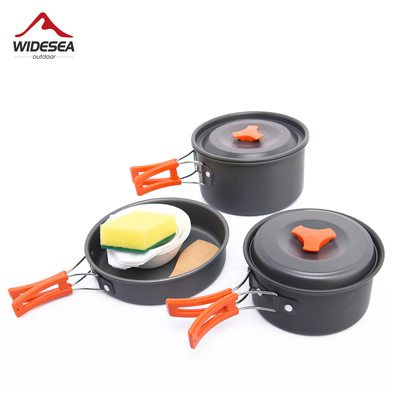 Camping Cooking Rice - Widesea-Juego de utensilios de cocina para