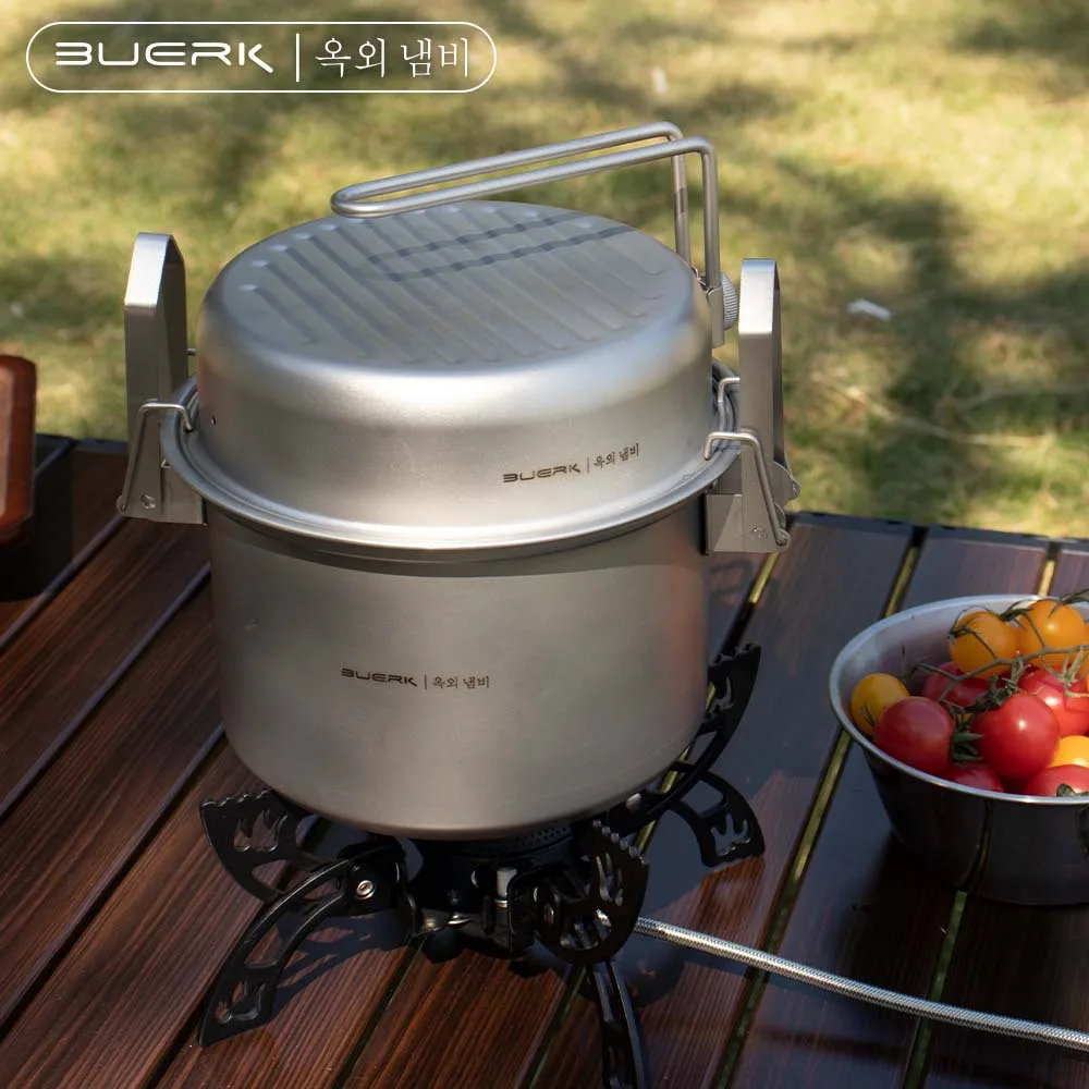 Camping Cooking Rice - Olla multifuncional para cocinar al vapor