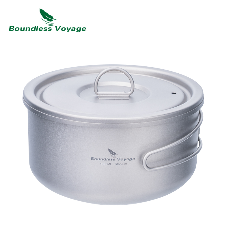 Camping Cooking Appliances - Olla de Camping de titanio Boundless