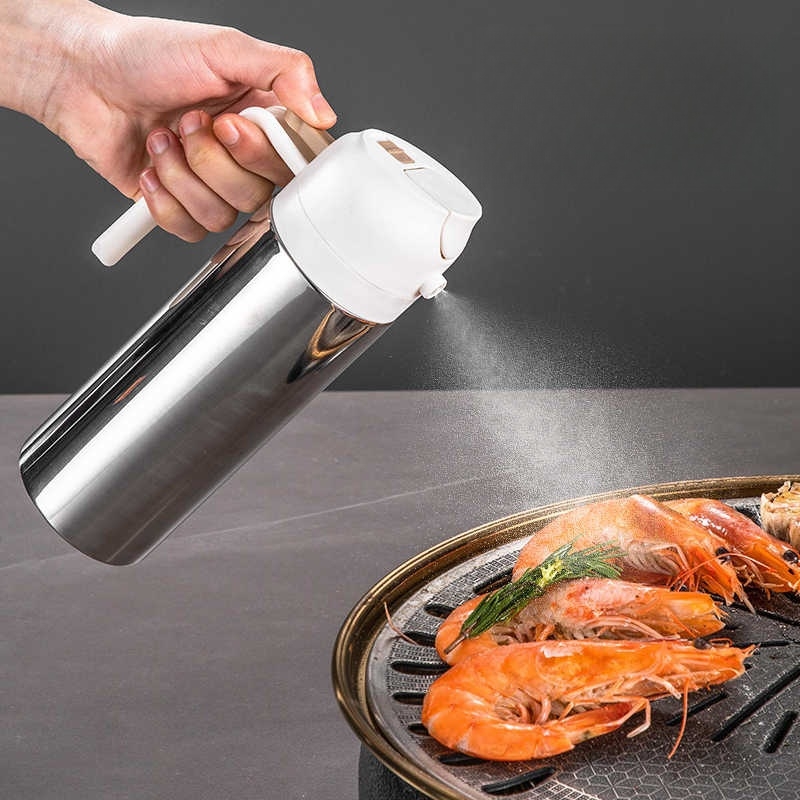 Camping Cooking Oil Container - Botella pulverizadora de aceite, dispensador de