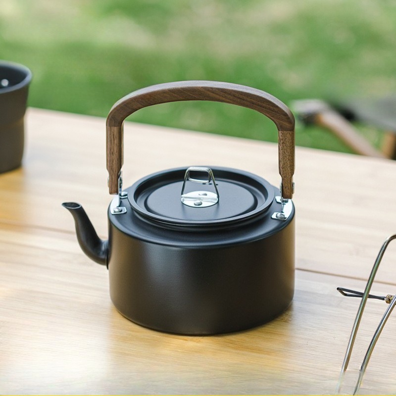 Camping Cooking Kettle - Hervidor de agua ligero de aleación