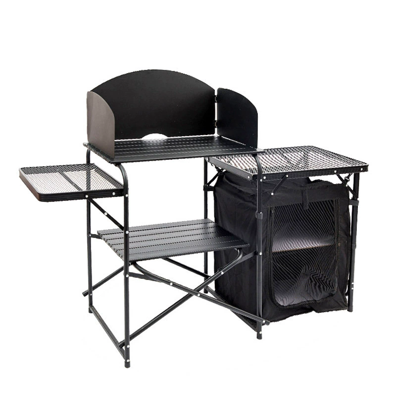 Camping Cooking Table With Storage - Mesa Plegable para Acampar al Aire
