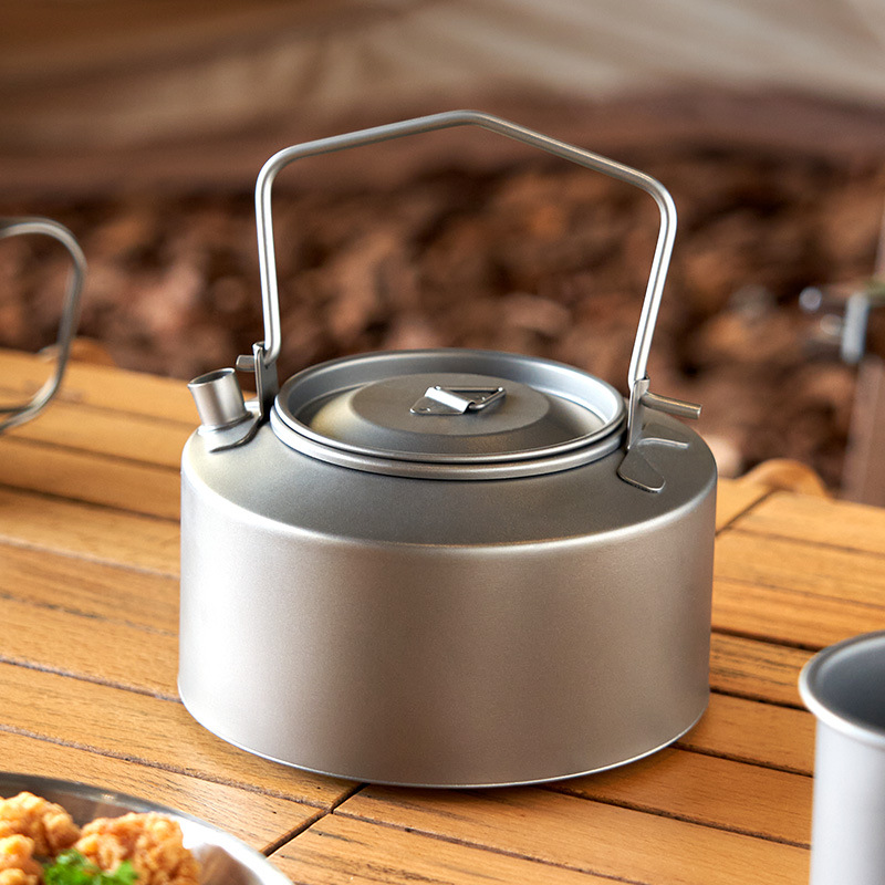 Camping Cooking Pan - Hervidor de agua para acampar, hervidor