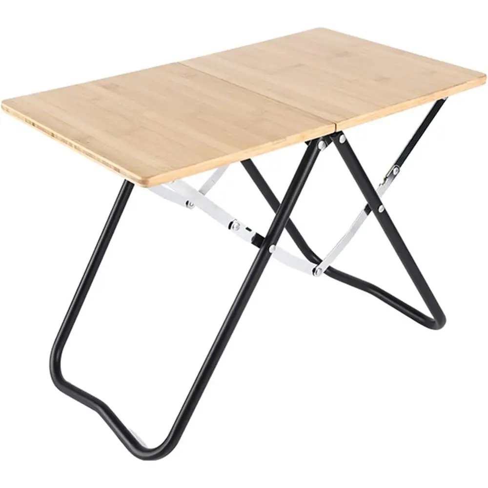 Camp Grill Portable Folding - Mesa Plegable Portátil de Bambú para