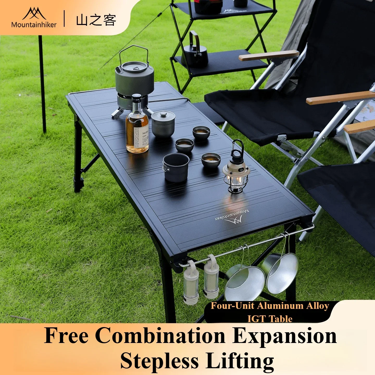 Camp Grill Portable Folding - Mesa de Barbacoa Portátil para Camping