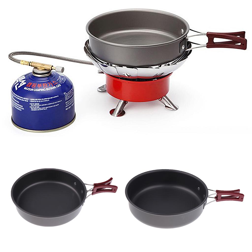 Sartén antiadherente portátil  - Camping Cooking Frying Pan reseña y precio