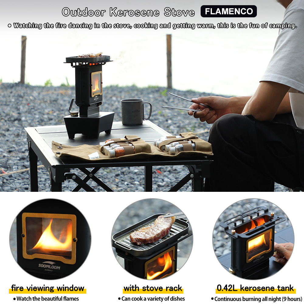 Lámpara de aceite retro Soomlo - Camping Cooking Burner reseña y precio