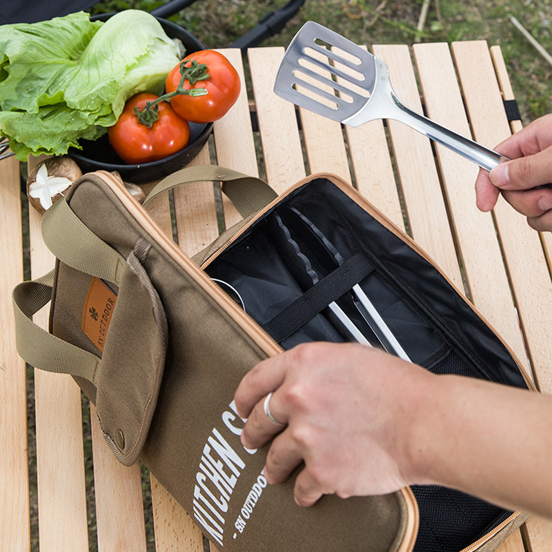 Juego de Utensilios de Cocina  - Camping Cooking Kit reseña y precio