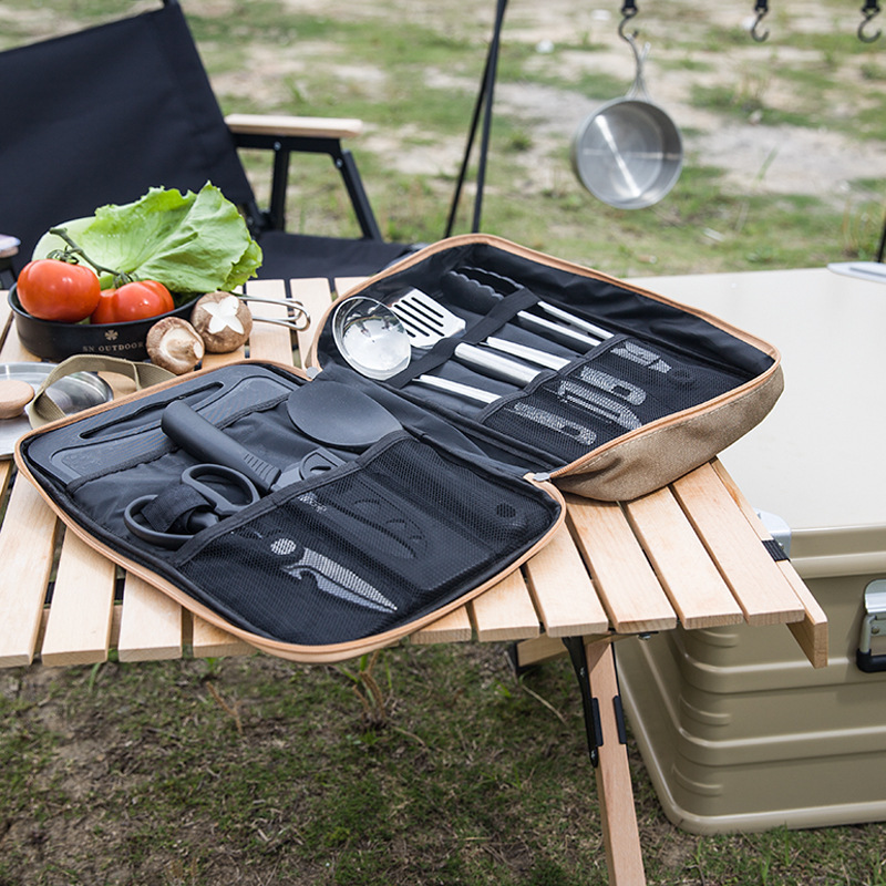 Juego de Utensilios de Cocina  - Camping Cooking Kit reseña y precio