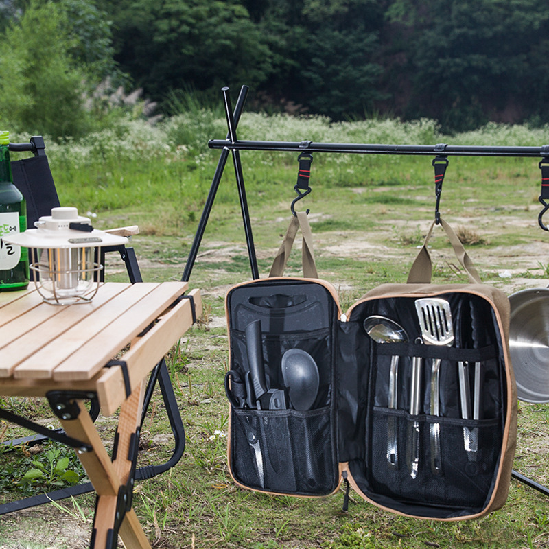 Juego de Utensilios de Cocina  - Camping Cooking Kit reseña y precio