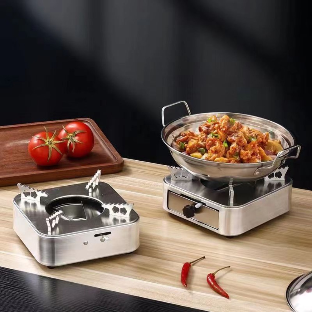 Estufa Portátil Cuadrada de Ac - Camping Cooking Burner reseña y precio