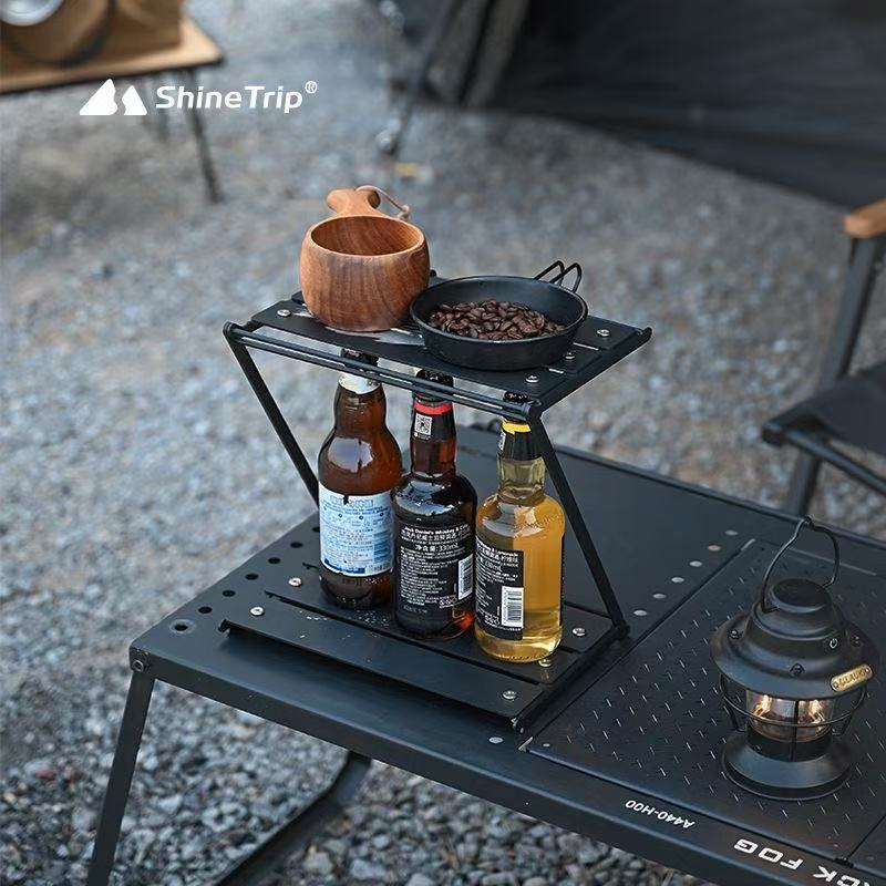ShineTrip - Soporte Plegable T - Camping Cooking Utilities reseña y precio