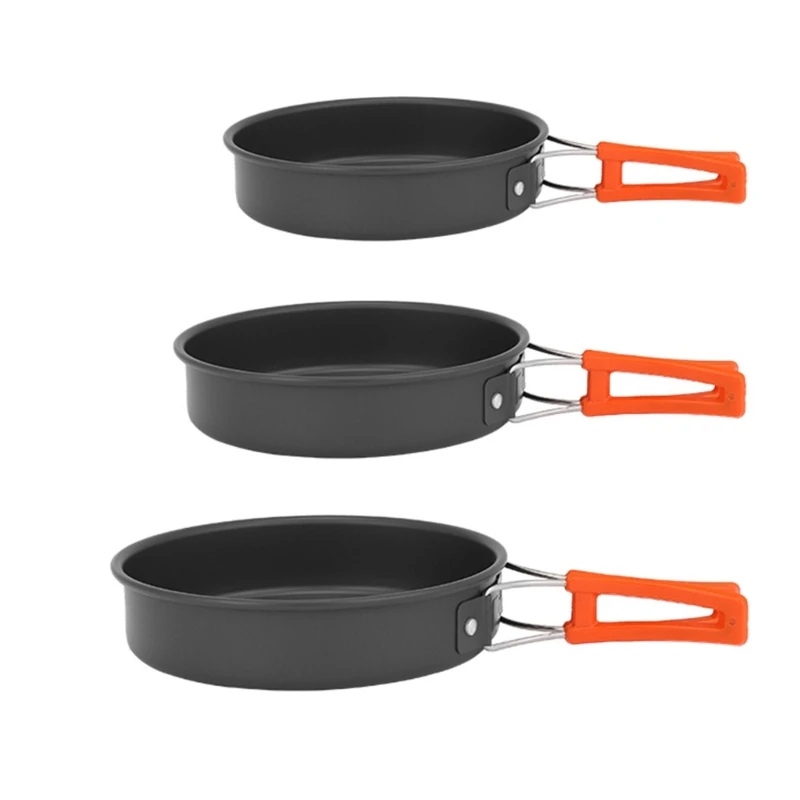 Sartén portátil con bolsa alma - Camping Cooking Wok reseña y precio