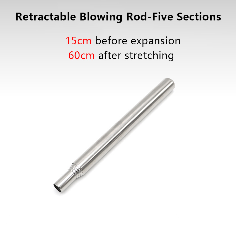 Tubo de soplado de acero inoxi - Camping Cooking Utilities reseña y precio