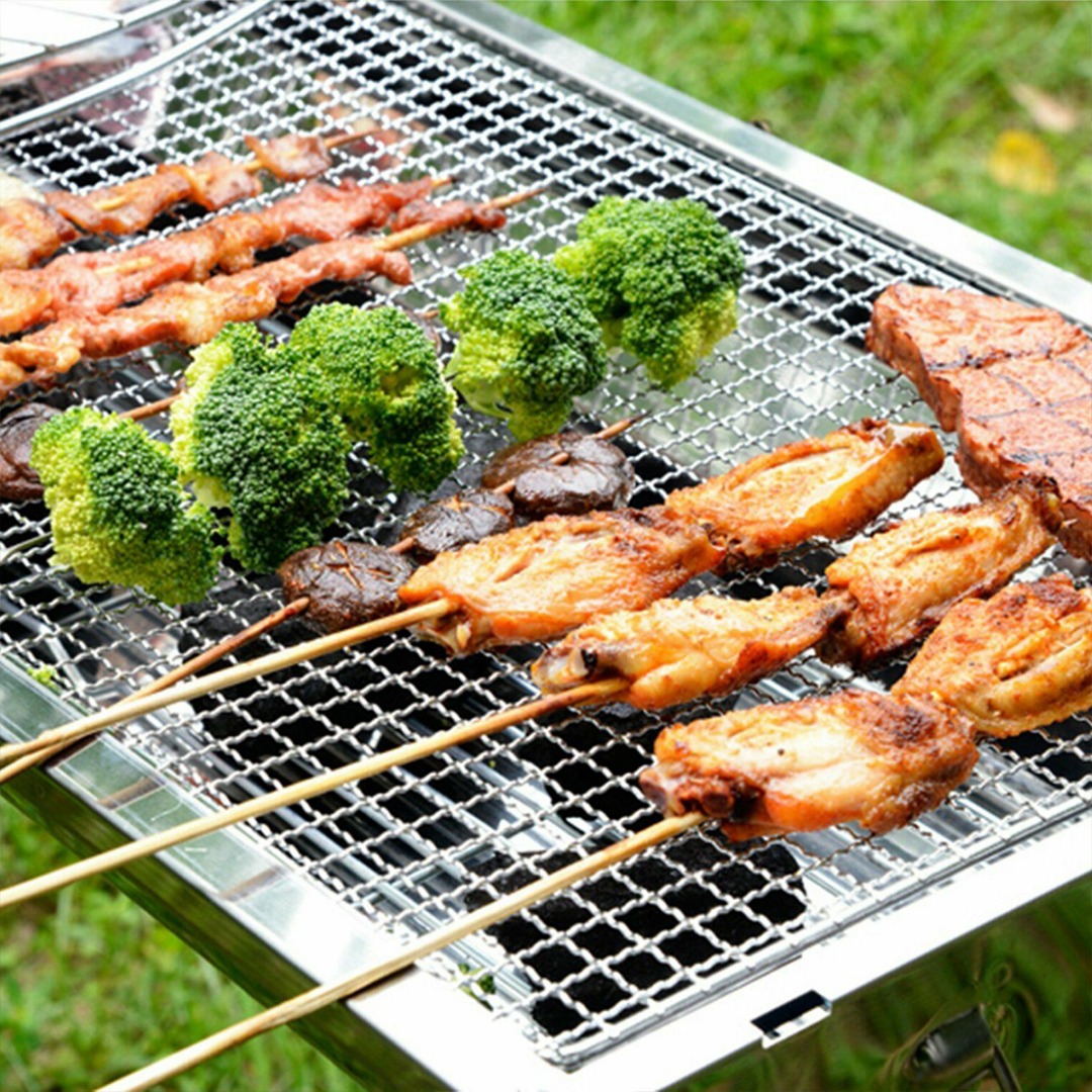 Parrilla para barbacoa de 50x3 - Camping Cooking Vegetables reseña y precio