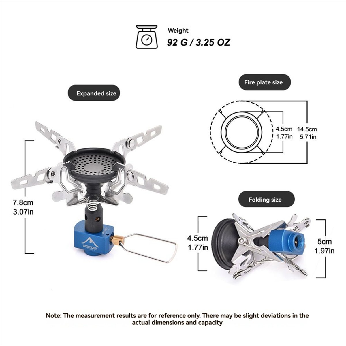 ABJV Quemador de gas para acam - Camping Cooking Appliances reseña y precio