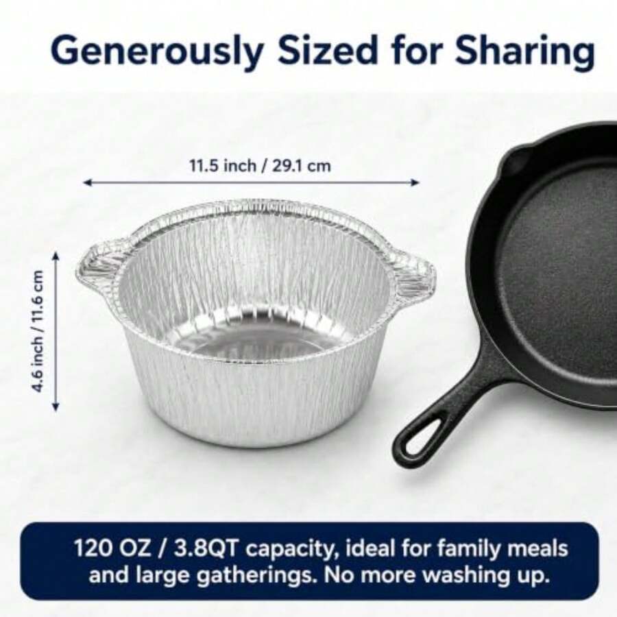 Paquete de 12 ollas desechable - Camping Cooking Pot With Lid reseña y precio