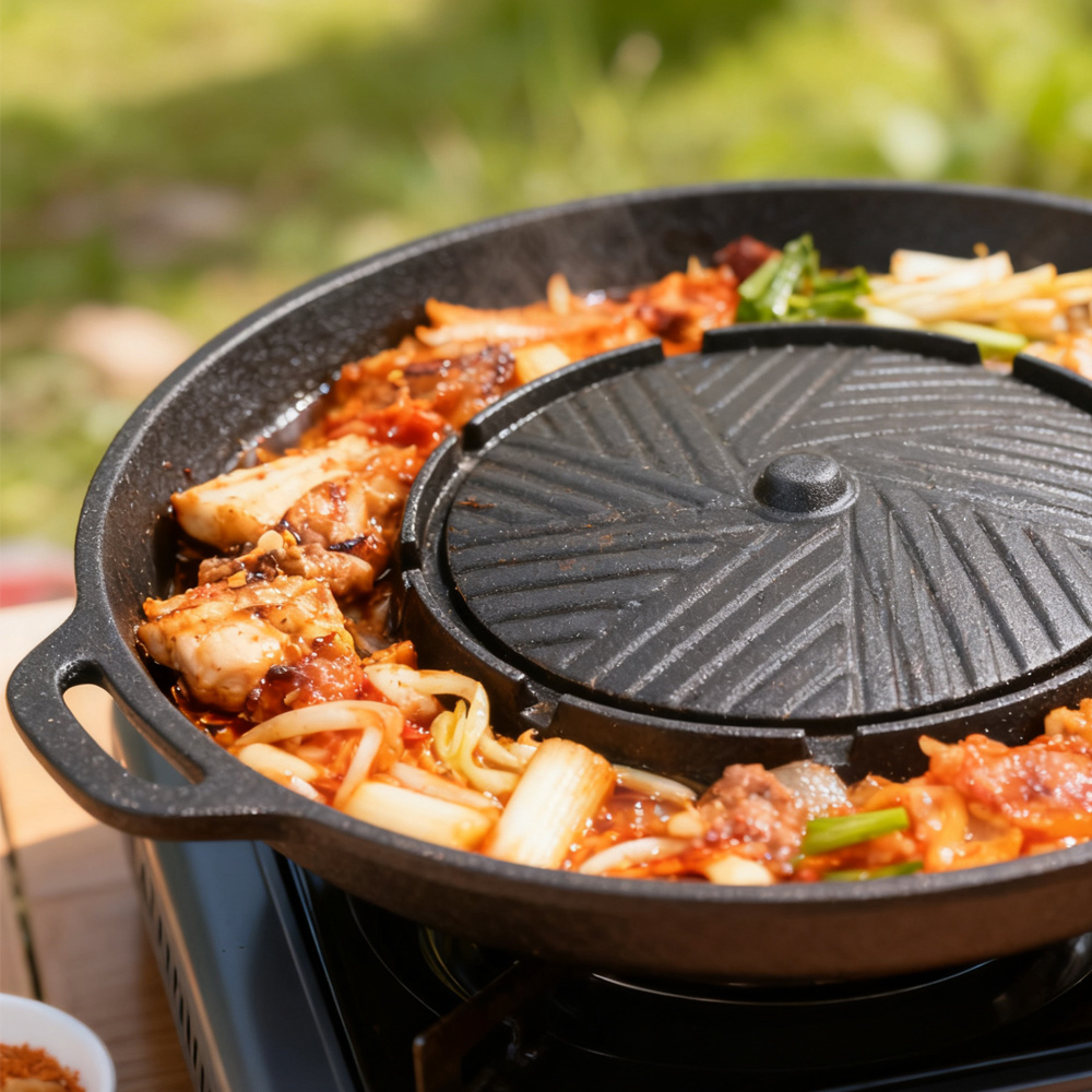 KOSUN Sartén para parrilla de  - Camping Cooking Appliances reseña y precio