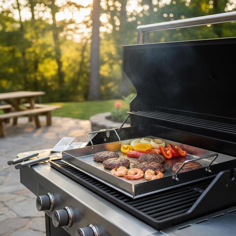 Plancha universal de superfici - Camping Cooking Appliances reseña y precio