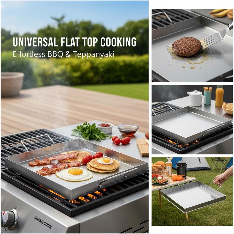 Plancha universal de superfici - Camping Cooking Appliances reseña y precio