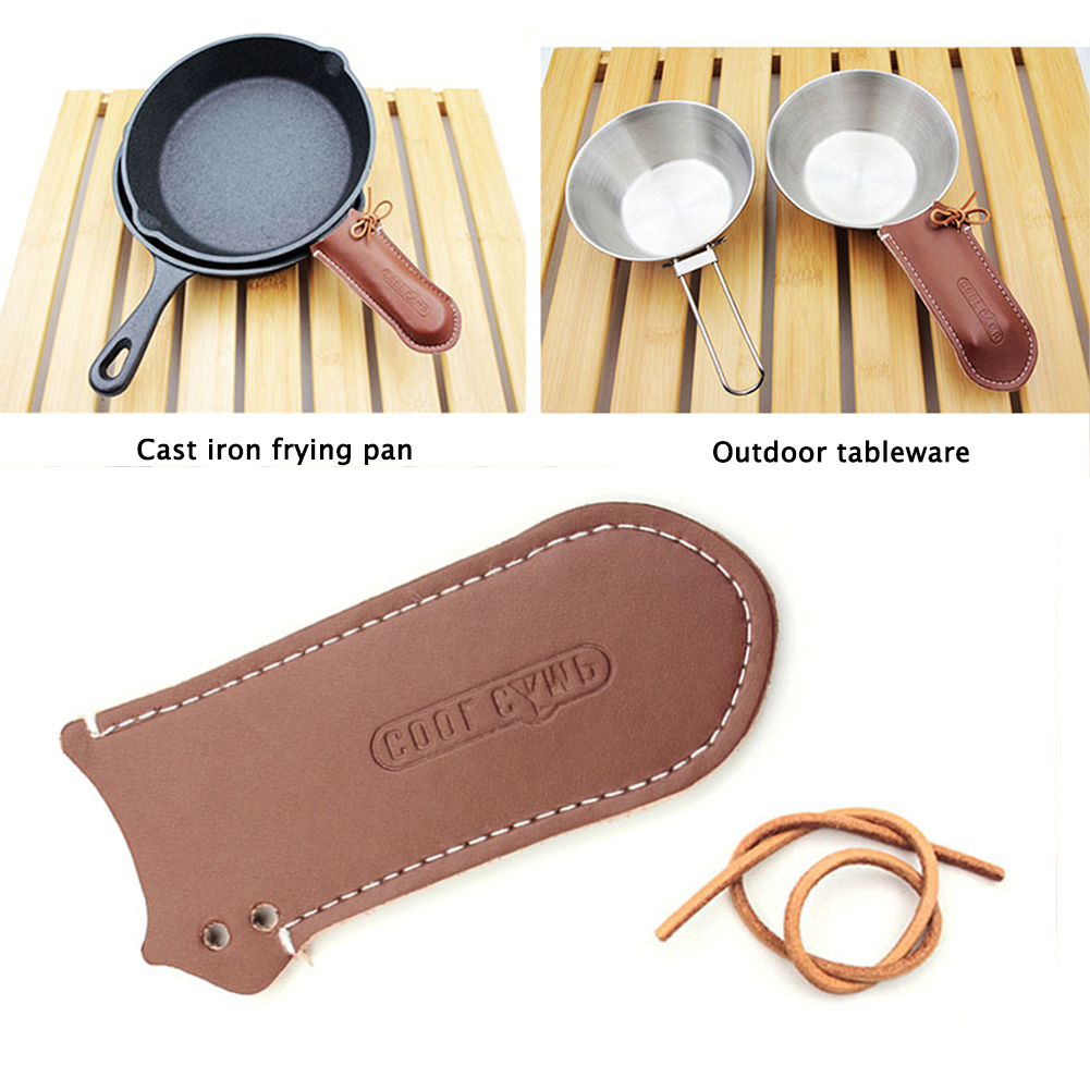 Funda de mango para sartén de  - Camping Cooking Frying Pan reseña y precio