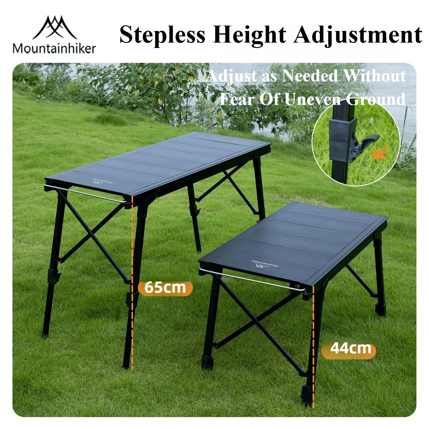 Mountainhiker Camping elevador - Camp Grill Portable Folding reseña y precio