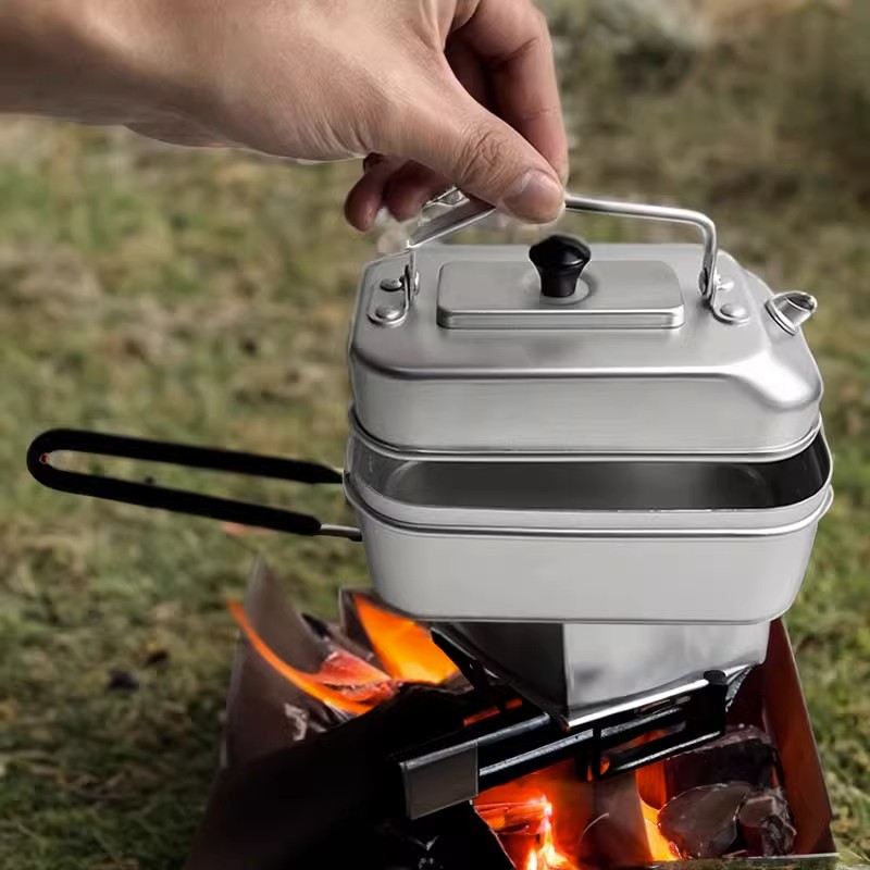 Tetera portátil ultraligera pa - Camping Cooking Rice reseña y precio