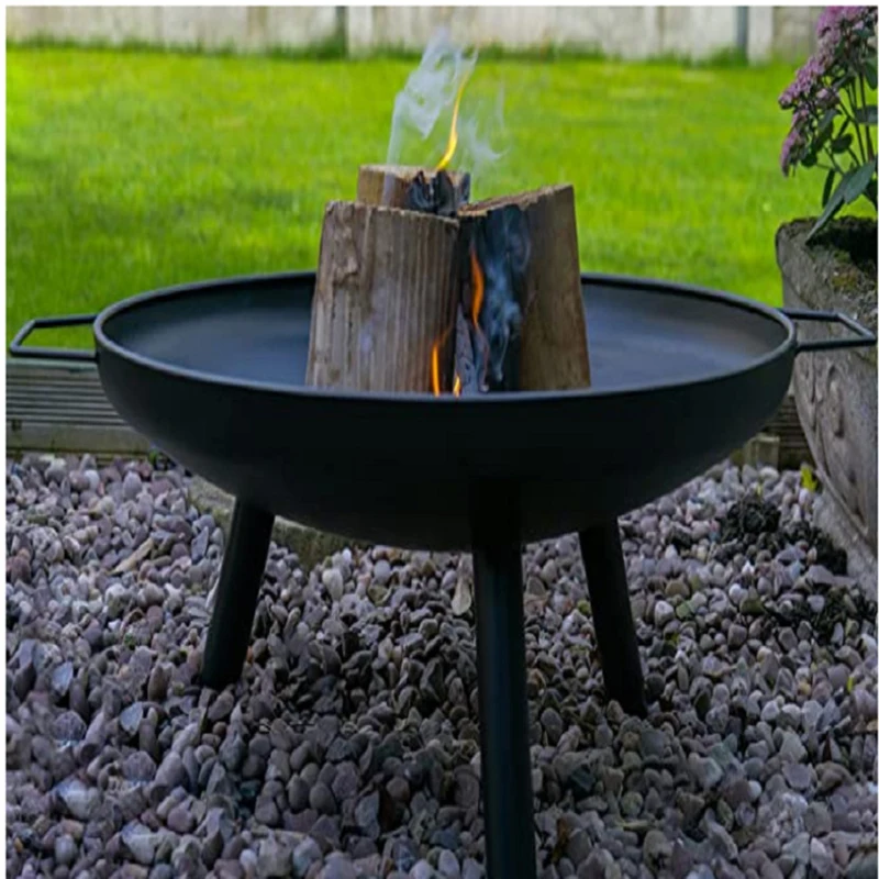 Cuenco para fuego de 24 pulgad - Camping Cooking Basket reseña y precio