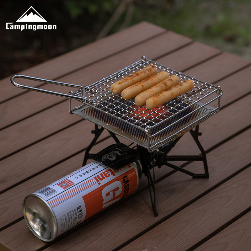 CAMPINGMOON Rejilla Plegable d - Camping Cooking Appliances reseña y precio