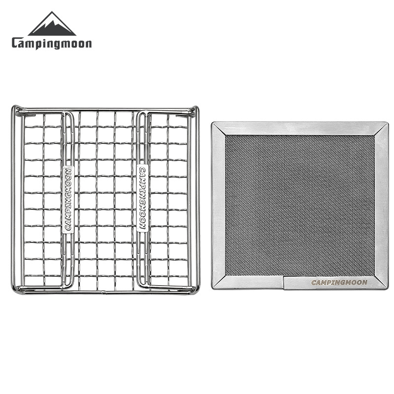 CAMPINGMOON Rejilla Plegable d - Camping Cooking Appliances reseña y precio