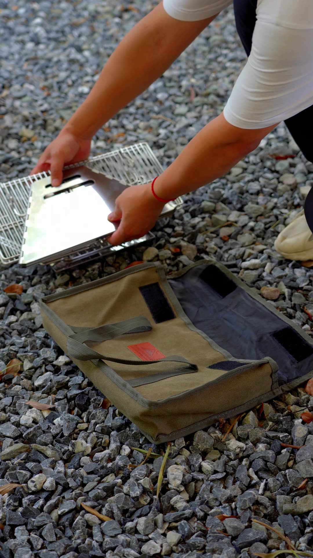 CAMPINGMOON Parrilla de Barbac - Camp Grill Portable Folding reseña y precio
