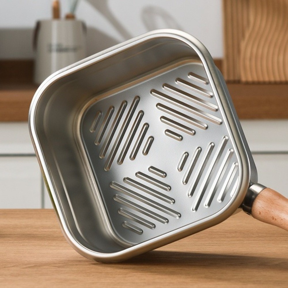Sartén portátil de acero inoxi - Camping Cooking Basket reseña y precio