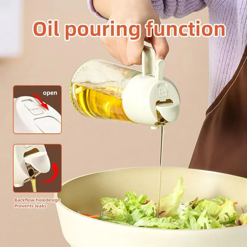 Rociador de Aceite 2 en 1, Bot - Camping Cooking Oil Bottle reseña y precio
