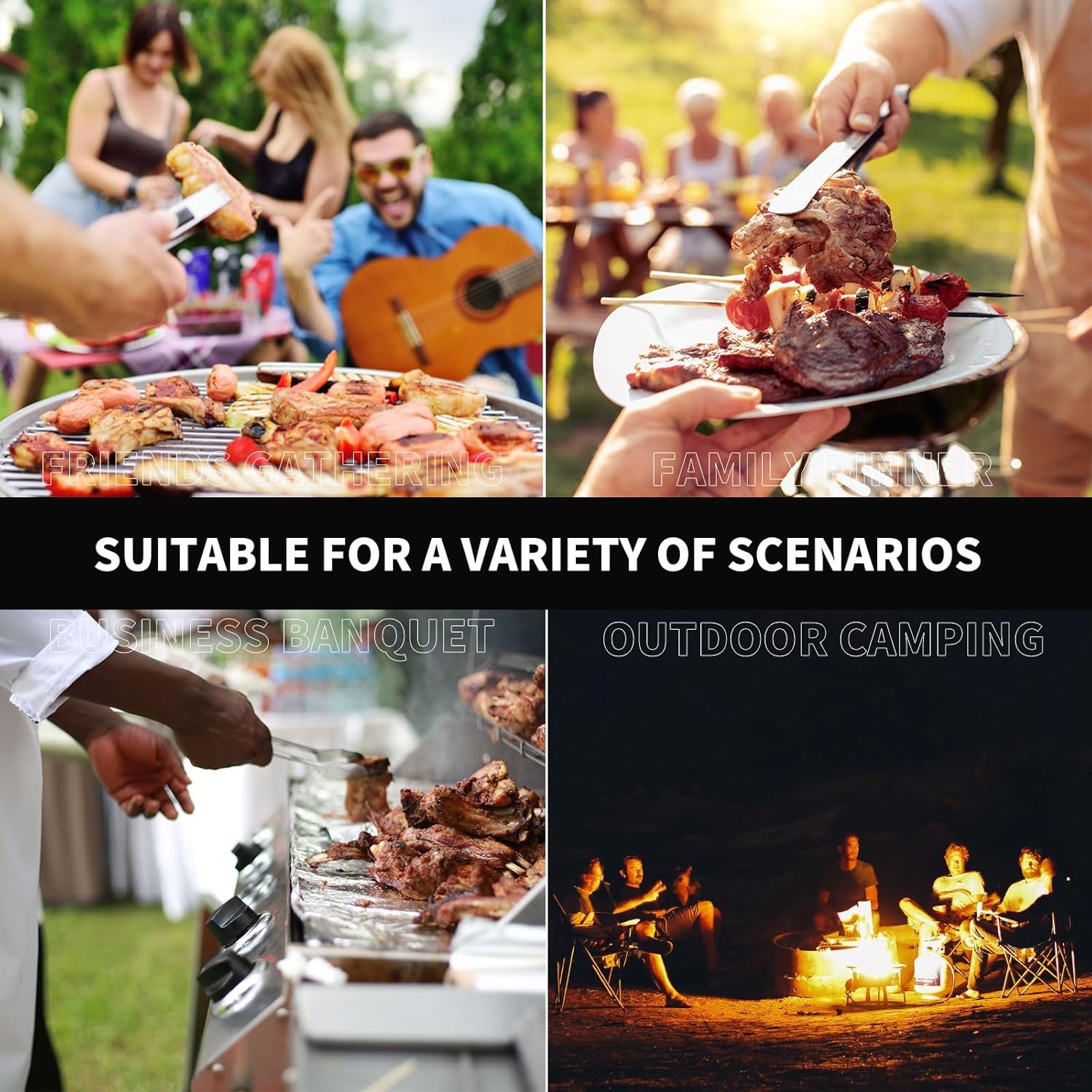 Cesta para Asar Extra Grande,  - Camping Cooking Vegetables reseña y precio