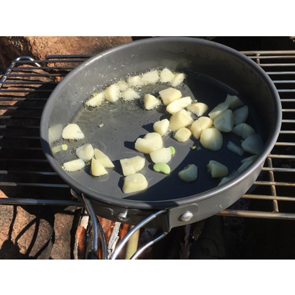 Sartén para acampar de alumini - Camping Cooking Frying Pan reseña y precio