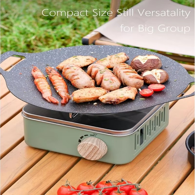 Mini estufa de Gas para acampa - Camping Cooking Burner reseña y precio