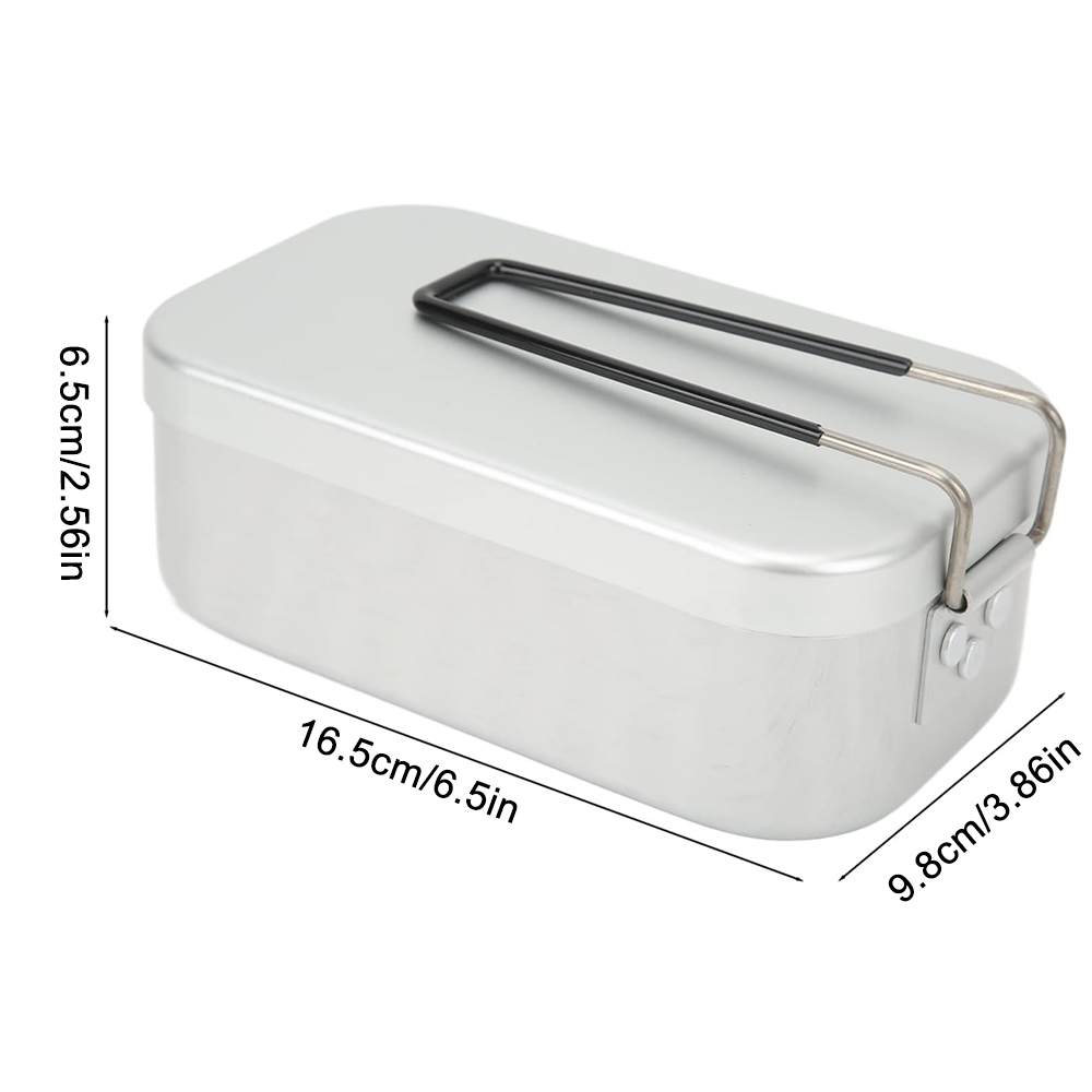 Fiambreras de aluminio de 800M - Camping Cooking Kit reseña y precio