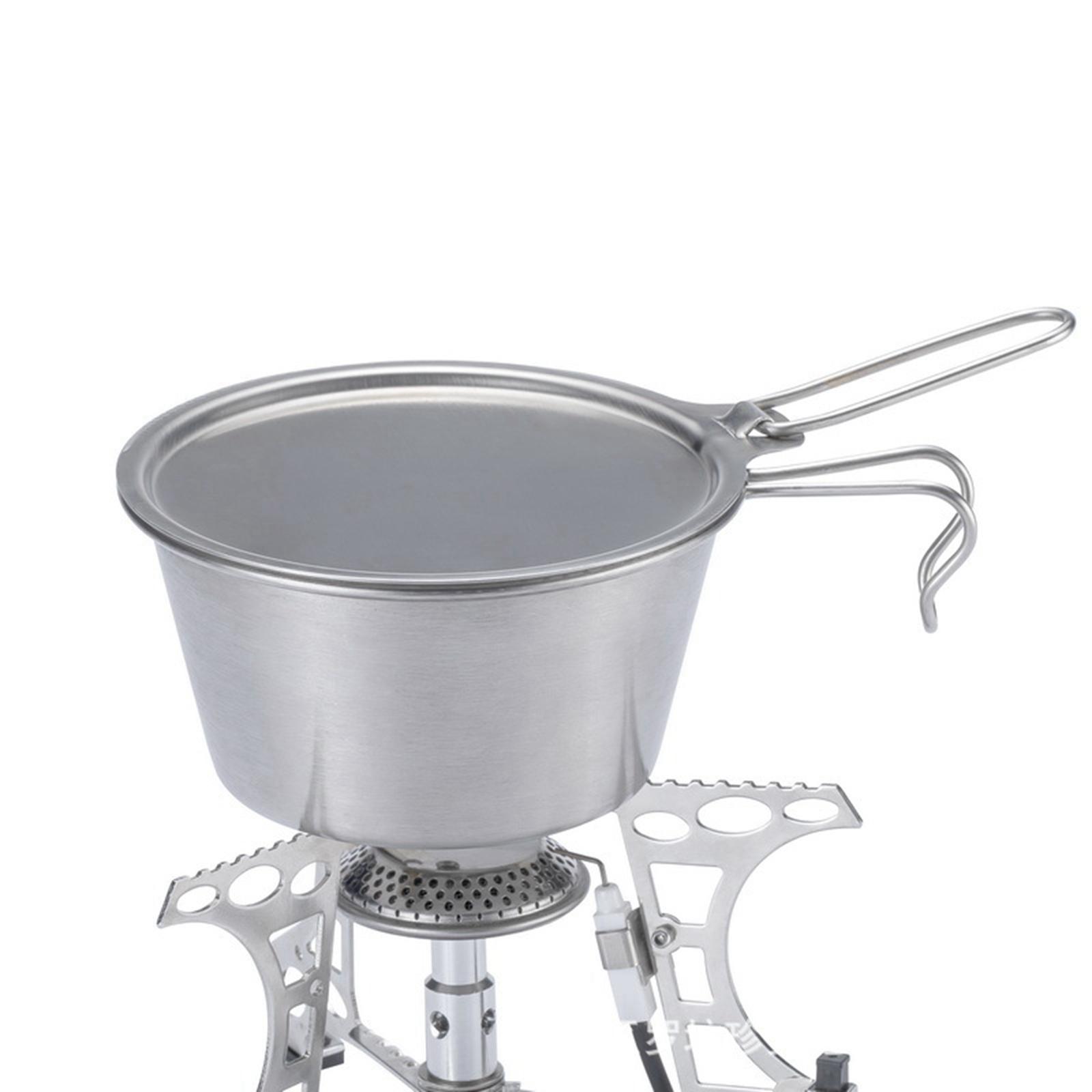 Tapa ligera para olla de acamp - Camping Cooking Pot With Lid reseña y precio